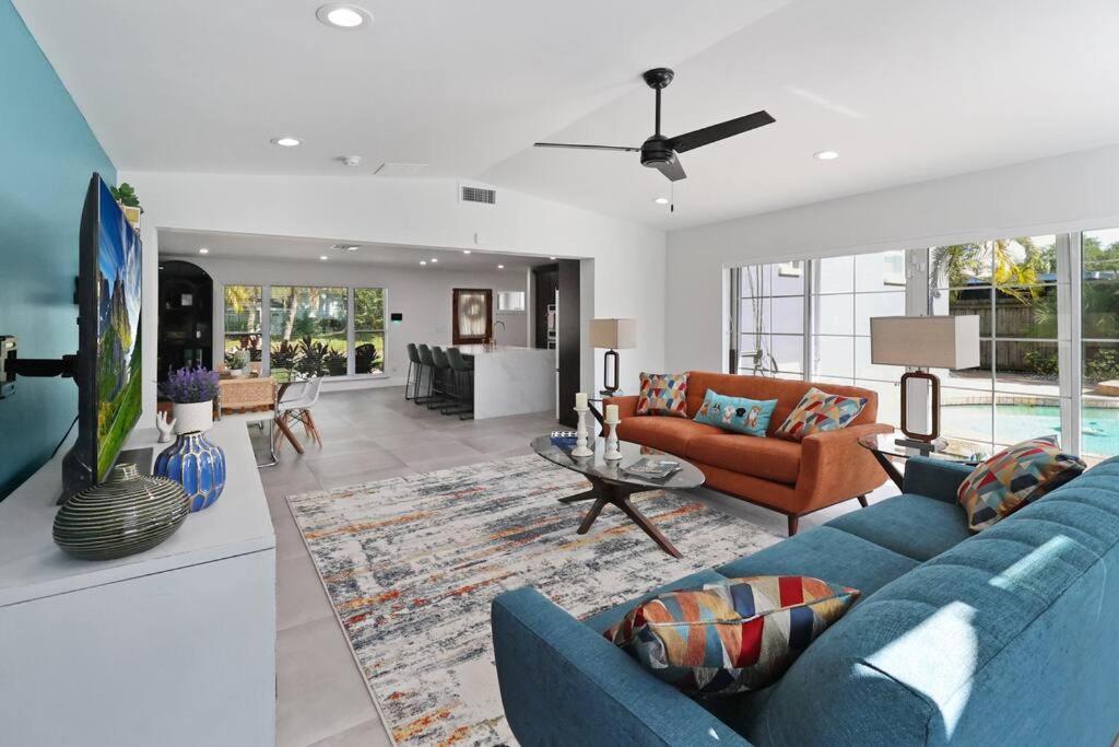 Palm Tree Paradise Tampa Pool Home المظهر الخارجي الصورة